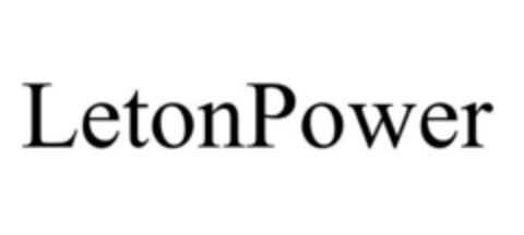 LetonPower Logo (EUIPO, 03/10/2022)