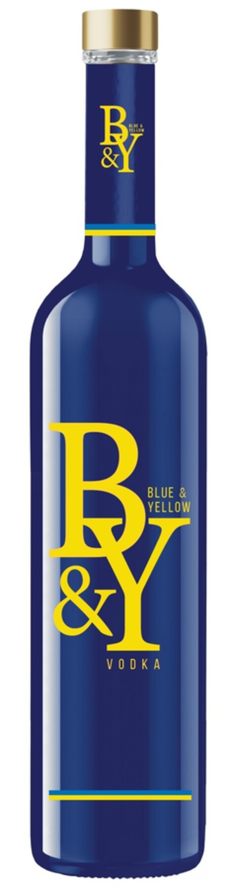 B&Y BLUE & YELLOW VODKA Logo (EUIPO, 16.04.2022)