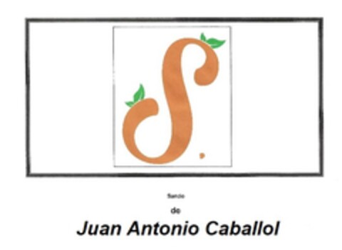 S. Sando de Juan Antonio Caballol Logo (EUIPO, 06/17/2022)