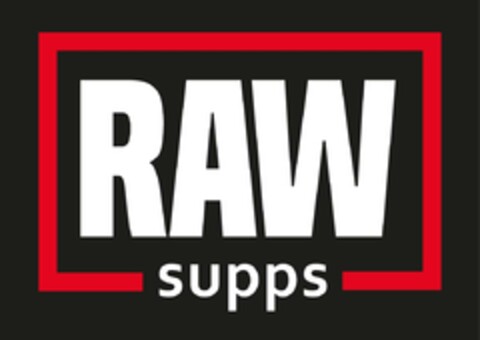 RAW supps Logo (EUIPO, 27.03.2024)