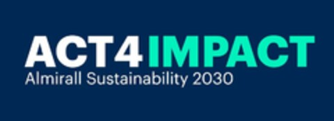 ACT4IMPACT Almirall Sustainability 2030 Logo (EUIPO, 09/20/2024)