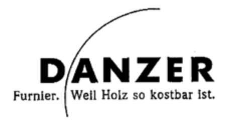 DANZER Furnier. Weil Holz so kostbar ist. Logo (EUIPO, 03.06.1996)