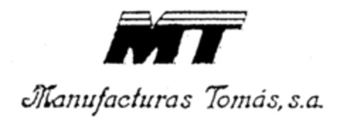 MT Manufacturas Tomás, s.a. Logo (EUIPO, 21.08.1996)