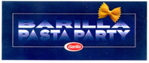 BARILLA PASTA PARTY Barilla Logo (EUIPO, 10.06.1998)