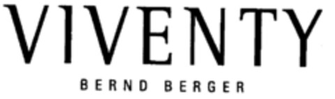 VIVENTY BERND BERGER Logo (EUIPO, 19.05.1999)