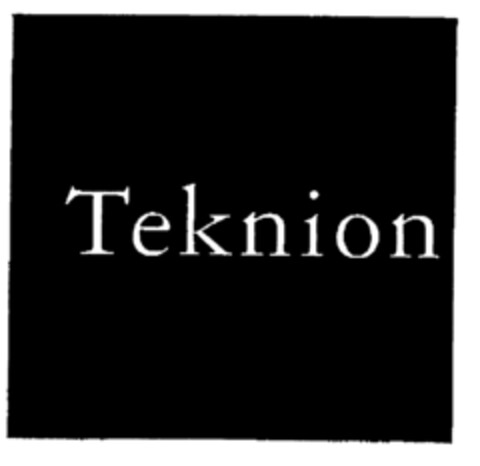 Teknion Logo (EUIPO, 11.01.2001)