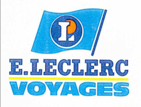 L E.LECLERC VOYAGES Logo (EUIPO, 31.10.2002)