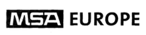 MSA EUROPE Logo (EUIPO, 04/27/2004)