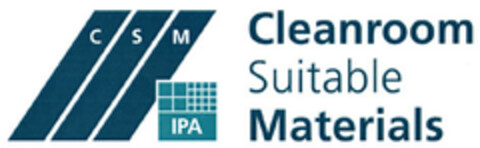 C S M IPA Cleanroom Suitable Materials Logo (EUIPO, 08.05.2006)