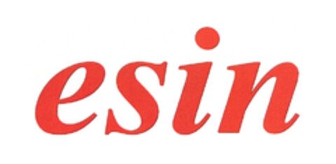 esin Logo (EUIPO, 18.08.2006)