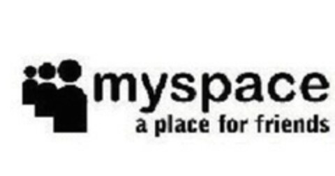 myspace a place for friends Logo (EUIPO, 18.06.2007)