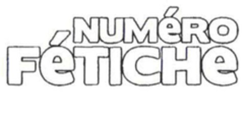 NUMÉRO FÉTICHE Logo (EUIPO, 04.10.2007)