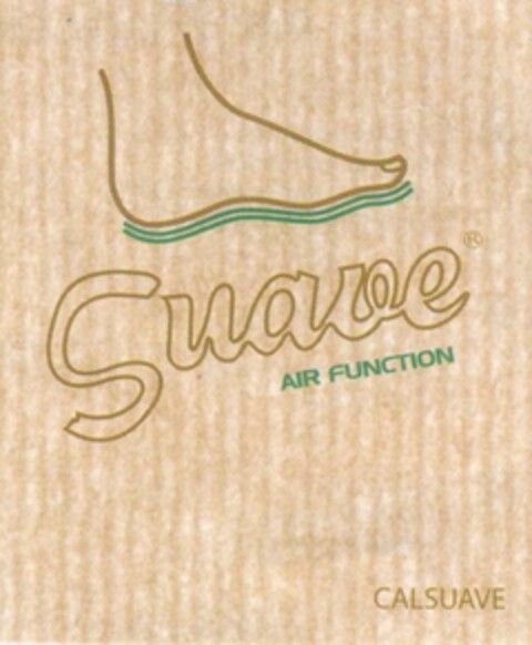 Suave AIR FUNCTION CALSUAVE Logo (EUIPO, 13.11.2007)