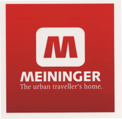 M MEININGER The Urban traveller's home Logo (EUIPO, 08.05.2009)
