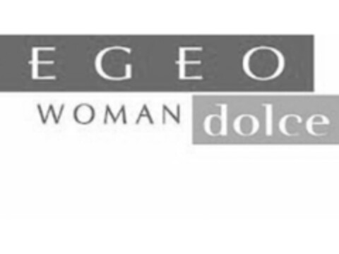 EGEO DOLCE WOMAN Logo (EUIPO, 02/16/2010)