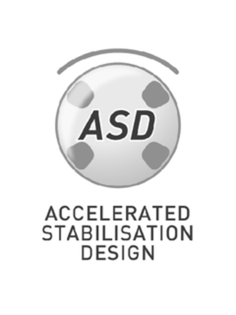 ASD ACCELERATED STABILISATION DESIGN AND LOGO Logo (EUIPO, 05/10/2010)