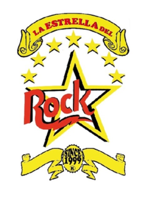 LA ESTRELLA DEL ROCK SINCE 1999 Logo (EUIPO, 01.07.2010)