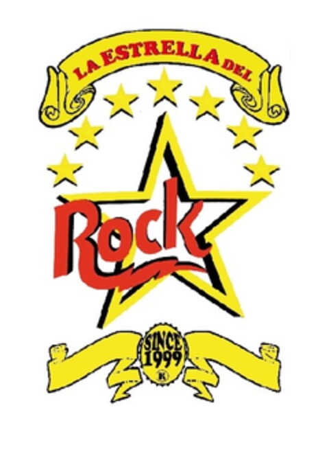 LA ESTRELLA DEL ROCK SINCE 1999 Logo (EUIPO, 07/01/2010)