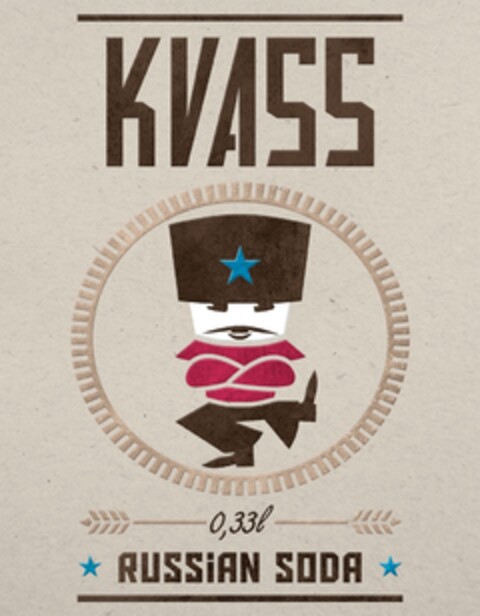 Kvass Russian Soda Logo (EUIPO, 02/25/2012)