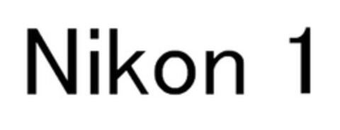 NIKON 1 Logo (EUIPO, 03/07/2013)