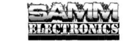 SAMM ELECTRONICS Logo (EUIPO, 10/28/2013)