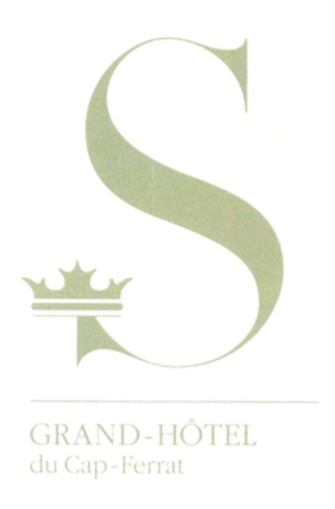 S GRAND-HÔTEL du Cap-Ferrat Logo (EUIPO, 09/21/2015)