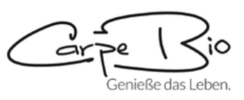 CarpeBio Genieße das Leben. Logo (EUIPO, 05/09/2016)