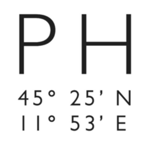 PH 45° 25' N 11° 53' E Logo (EUIPO, 29.09.2016)