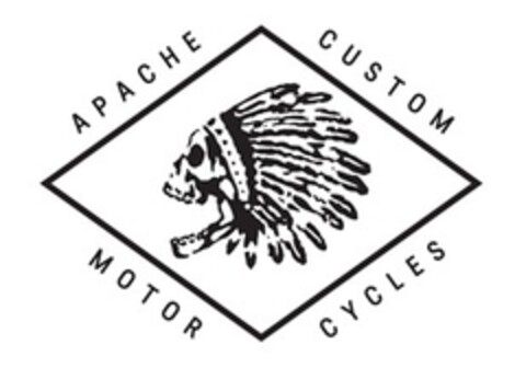 APACHE CUSTOM MOTOR CYCLES Logo (EUIPO, 03/24/2017)
