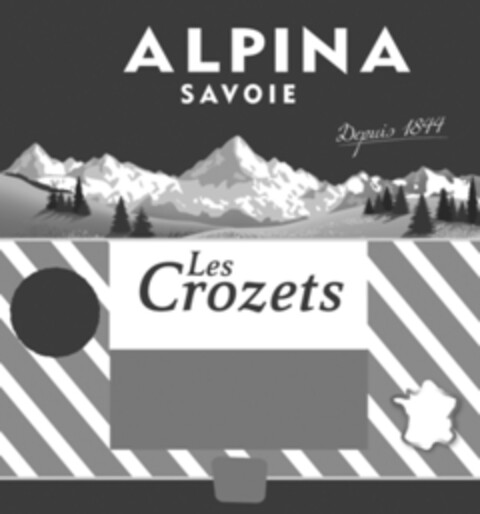 Les Crozets ALPINA SAVOIE Logo (EUIPO, 05.04.2017)