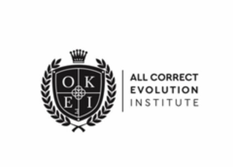 OKEI ALL CORRECT EVOLUTION INSTITUTE Logo (EUIPO, 15.01.2019)