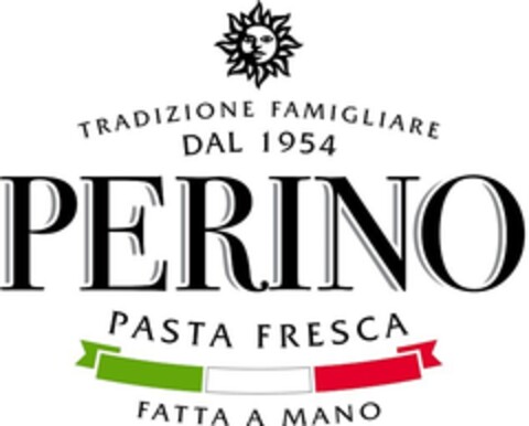 TRADIZIONE FAMIGLIARE DAL 1954 PERINO PASTA FRESCA FATTA A MANO Logo (EUIPO, 23.09.2019)