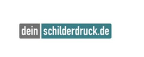 deinSchilderdruck.de Logo (EUIPO, 15.01.2021)