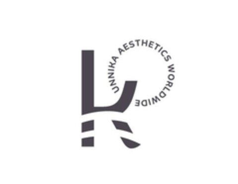 K UNNIKA AESTHETICS WORLDWIDE Logo (EUIPO, 31.10.2022)