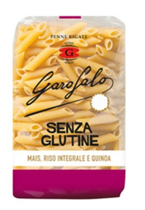 PENNE RIGATE G GAROFALO SENZA GLUTINE MAIS , RISO INTEGRALE E QUINOA Logo (EUIPO, 07.11.2023)