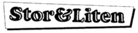 STOR&LITEN Logo (EUIPO, 01.04.1996)