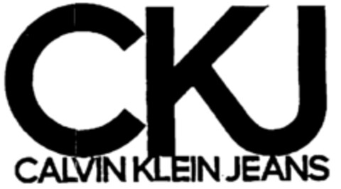 CKJ CALVIN KLEIN JEANS Logo (EUIPO, 16.02.1999)