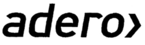 adero> Logo (EUIPO, 27.10.2000)