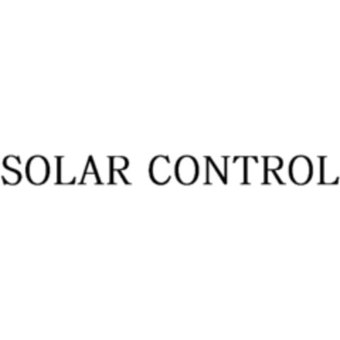 SOLAR CONTROL Logo (EUIPO, 28.07.2022)