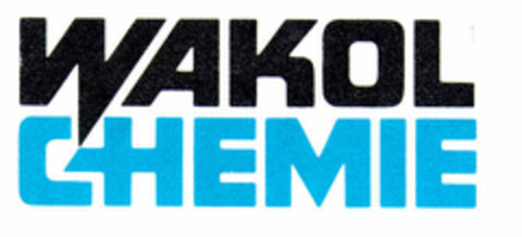 WAKOL CHEMIE Logo (EUIPO, 01.04.1996)