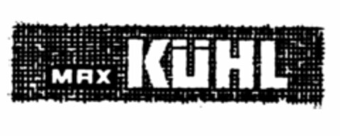 MAX KÜHL Logo (EUIPO, 07/30/1997)