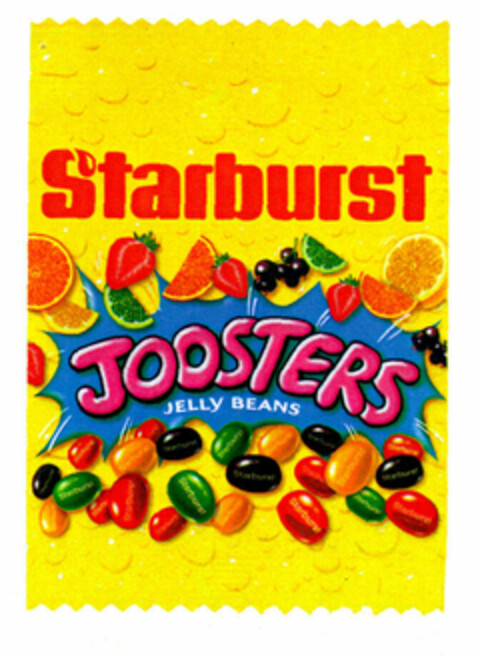 Starburst JOOSTERS JELLY BEANS Logo (EUIPO, 15.03.2000)