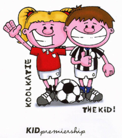 KOOLKATIE THE KID! KIDpremiership Logo (EUIPO, 04/11/2000)