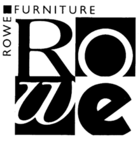 Rowe FURNITURE ROWE Logo (EUIPO, 02/09/2001)