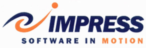 IMPRESS SOFTWARE IN MOTION Logo (EUIPO, 12/21/2001)