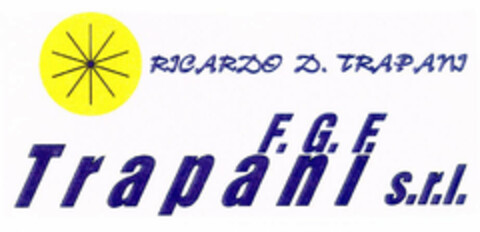 RICARDO D.TRAPANI F.G.F. Trapani s.r.l. Logo (EUIPO, 06/12/2002)