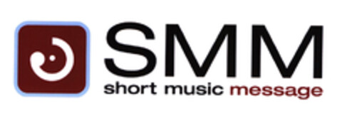 SMM short music message Logo (EUIPO, 02/05/2003)