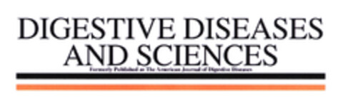 DIGESTIVE DISEASES AND SCIENCES Formerly Published as The American Journal of Digestive Diseases Logo (EUIPO, 10.02.2003)