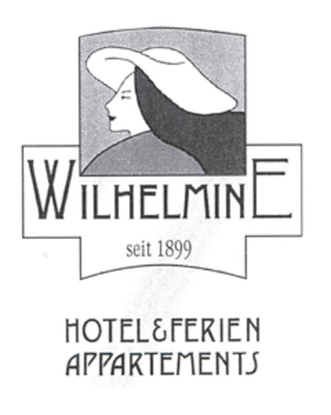 WILHELMINE seit 1899 HOTEL & FERIEN APPARTEMENTS Logo (EUIPO, 23.07.2003)