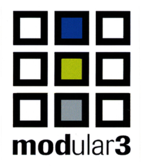 modular3 Logo (EUIPO, 06/15/2004)